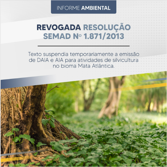 REVOGADA RESOLUÇÃO SEMAD Nº 1.871/2013